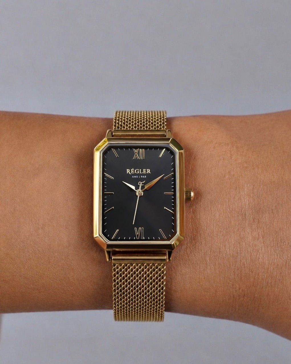 Élégance Gold Mesh - Black - RéglerRW2221130J