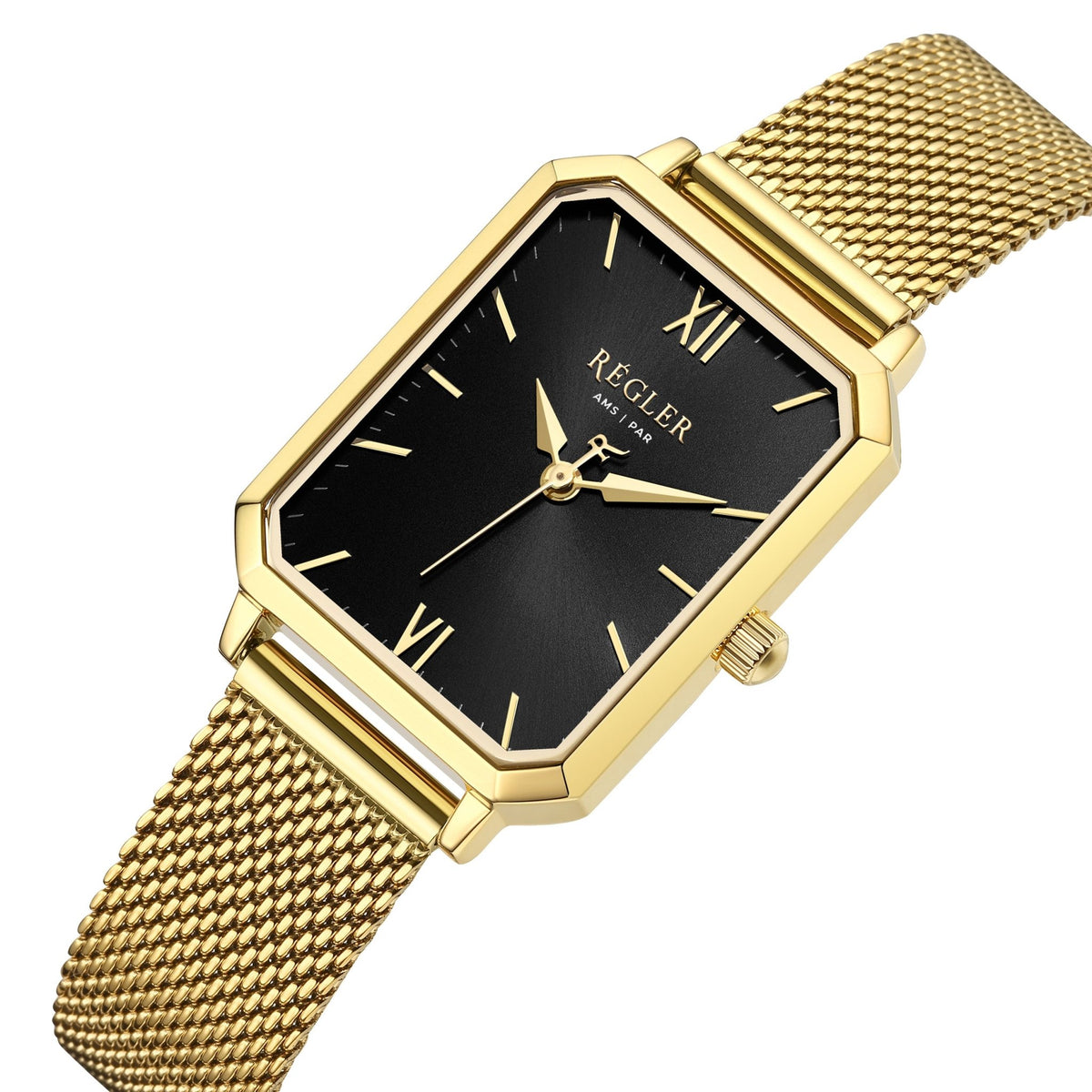 Élégance Gold Mesh - Black - RéglerRW2221130J