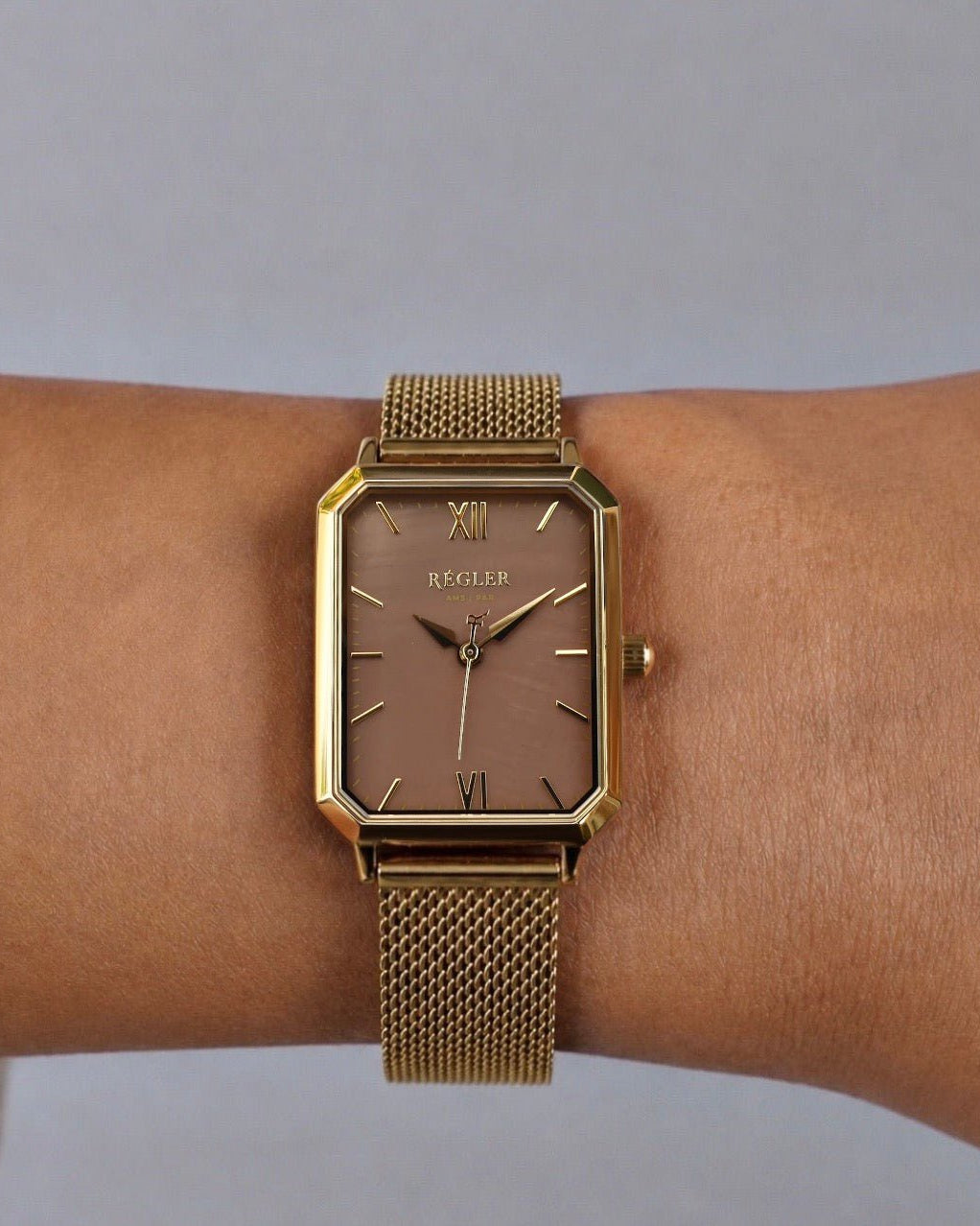 Élégance Pearl Edition Gold Mesh - Pearl Mocha - RéglerRW2261130J