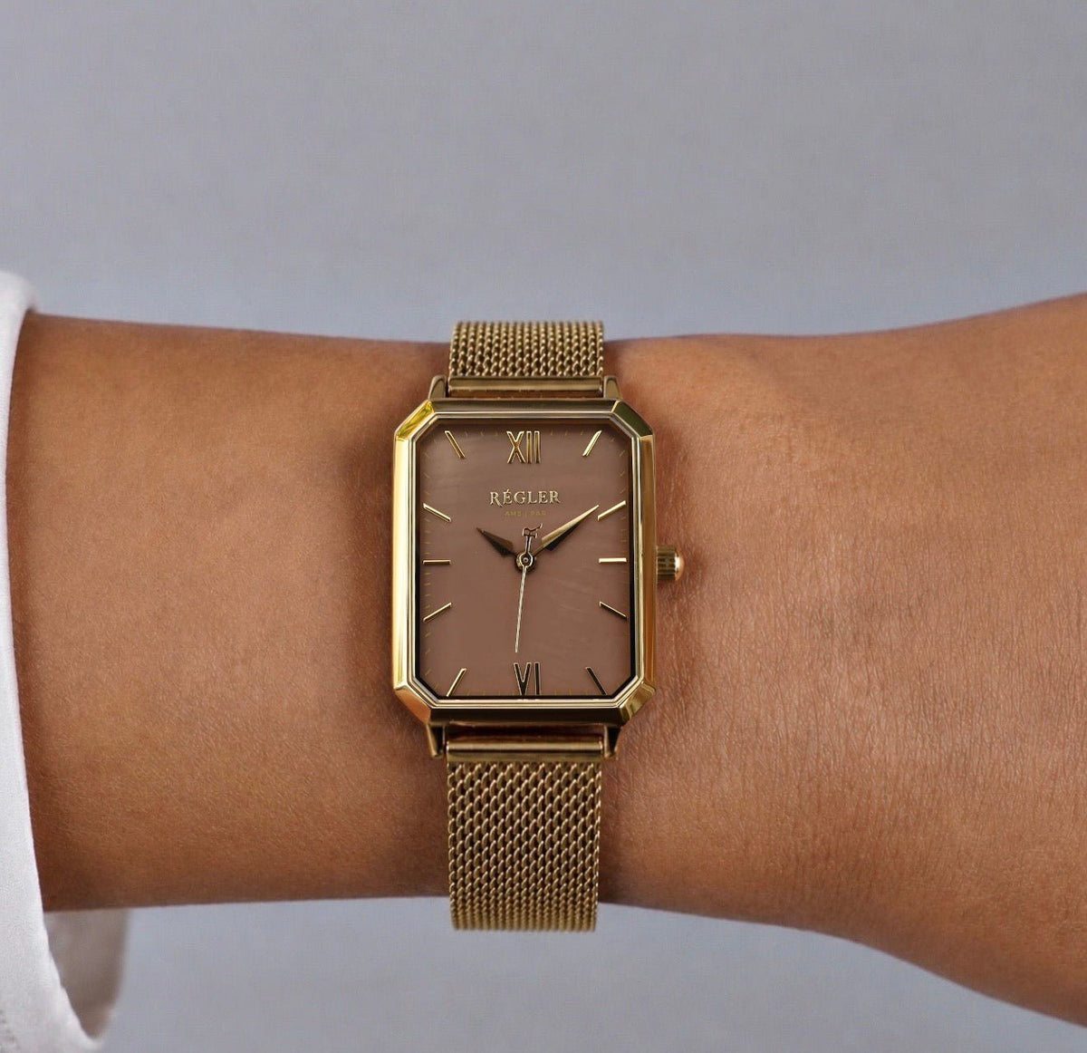 Élégance Pearl Edition Gold Mesh - Pearl Mocha - RéglerRW2261130J