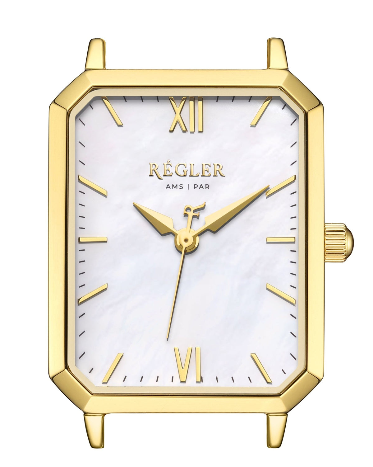 Élégance Pearl Edition Watch Case Gold - Pearl White - RéglerRW211130J