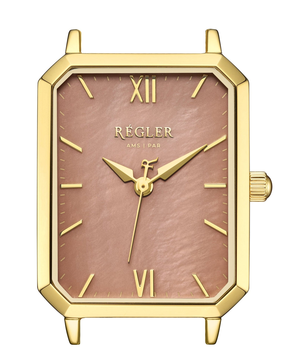 Élégance Special Edition Watch Case Gold - Pearl Mocha - RéglerRWC261128J