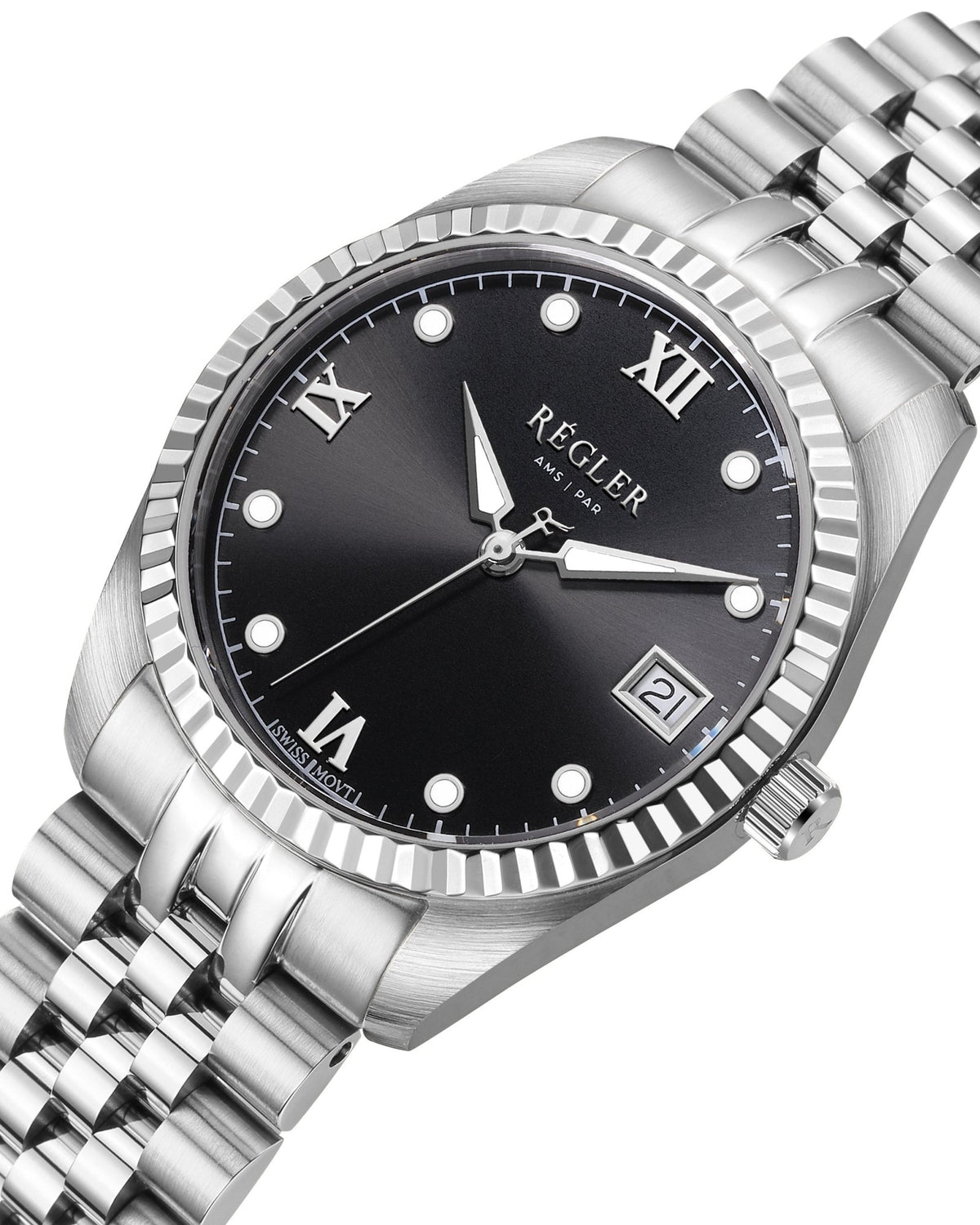 Liberté Silver - Black - RéglerRW422234S