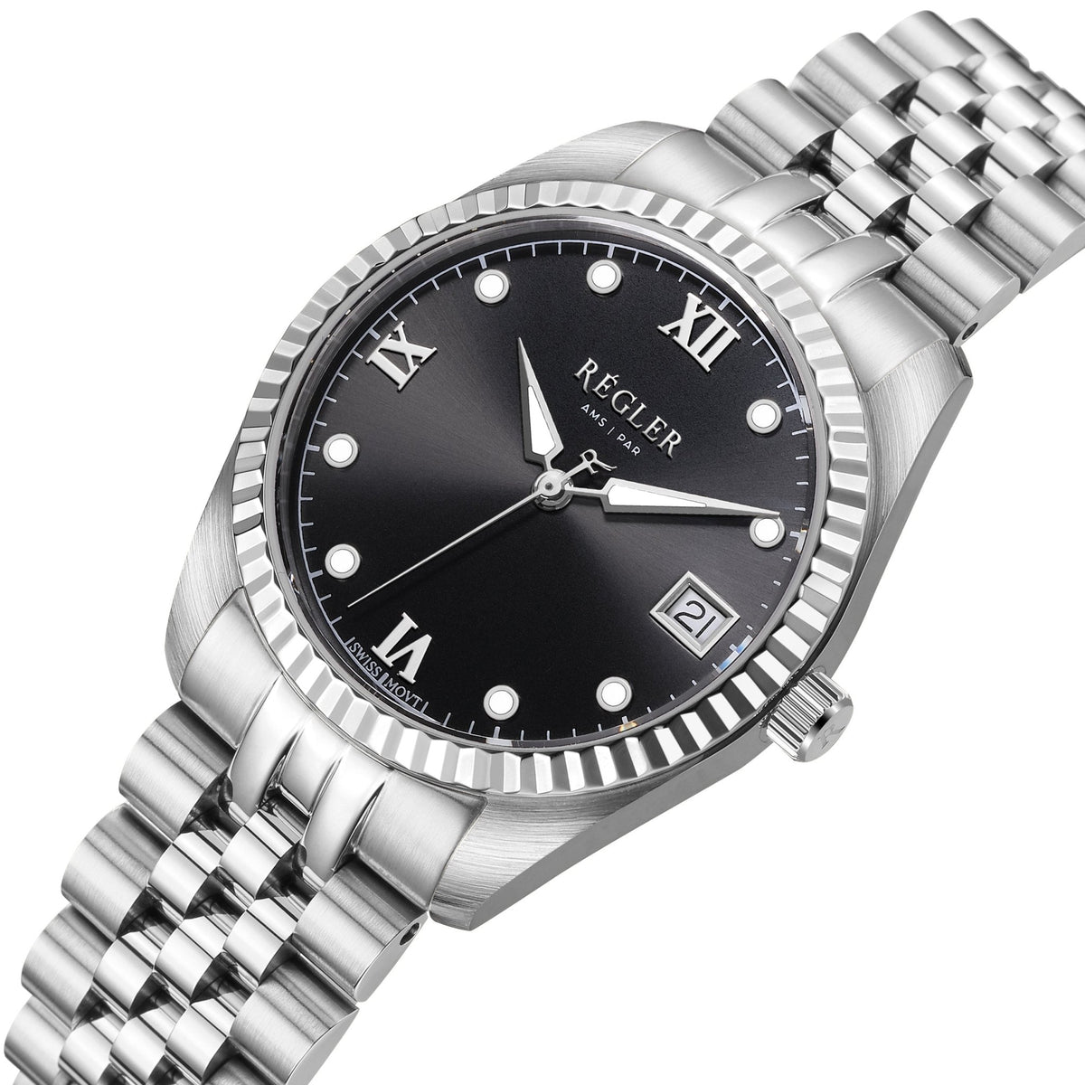 Liberté Silver - Black - RéglerRW422234S