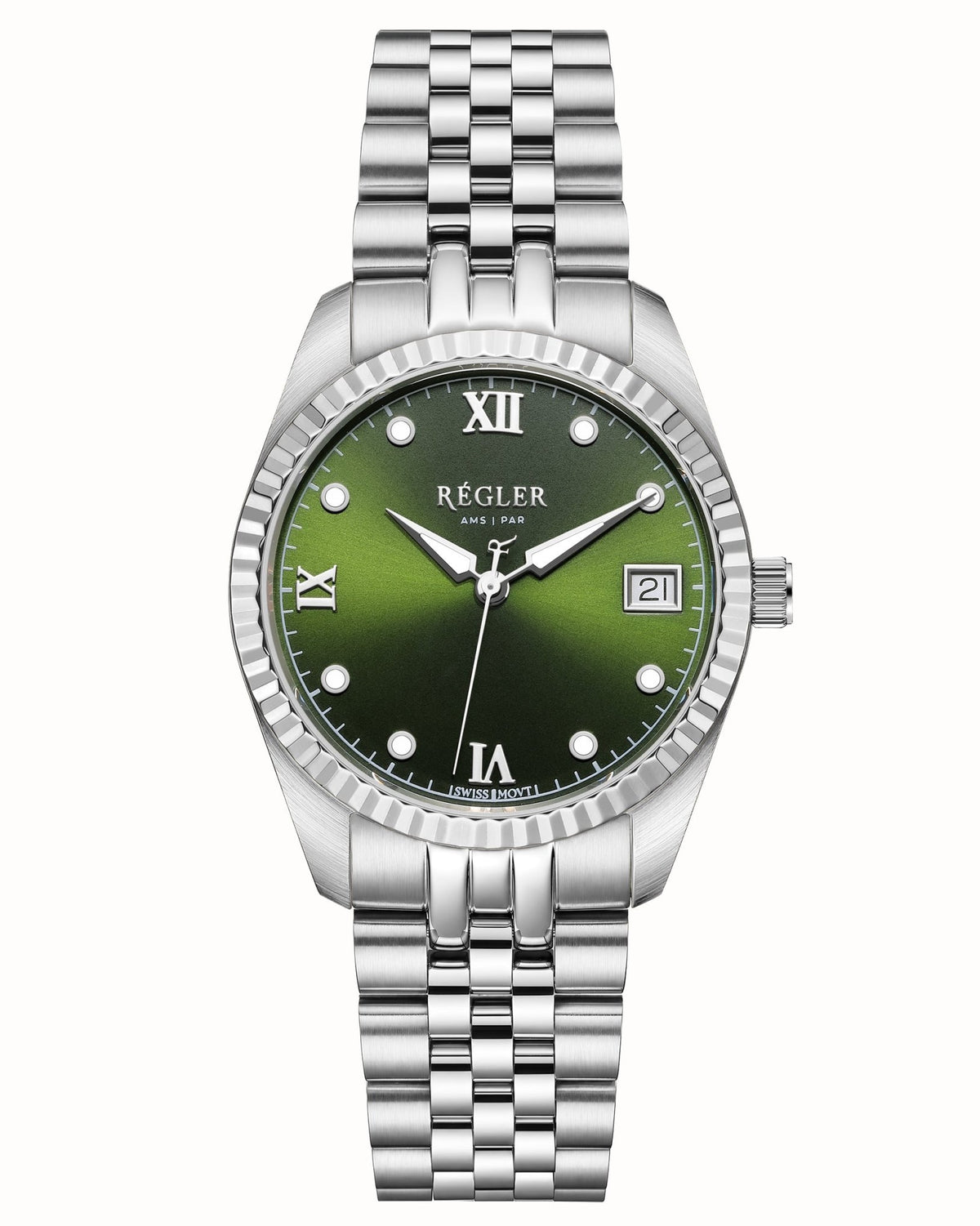 Liberté Silver - Olive Green - RéglerRW442234S
