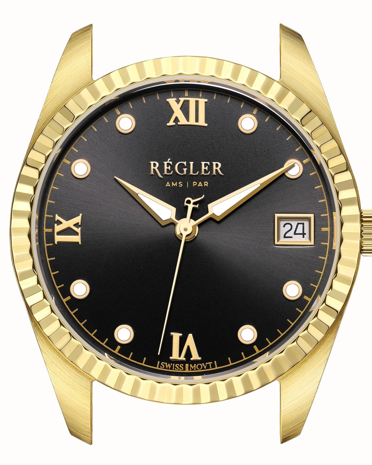 Liberté Watch Case Gold - Black - RéglerRWC421134S