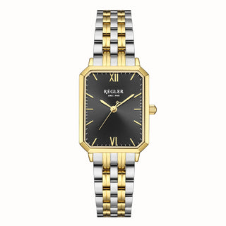 Régler Élégance Steel Bi-Colour Silver\Gold - Black - RéglerRW2124130J