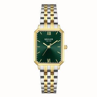 Régler Élégance Steel Bi - Colour Silver\Gold - Green - Régler RW2144130J