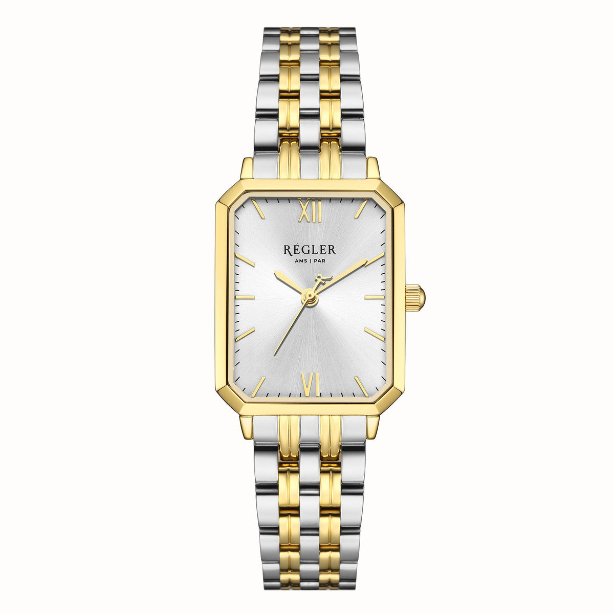 Régler Élégance Steel Bi-Colour Silver\Gold - Silver - RéglerRW2134130J