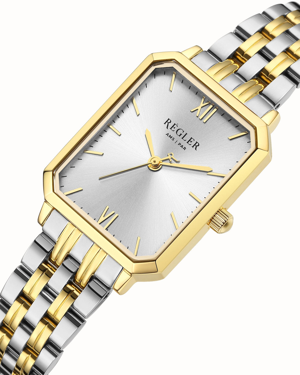 Régler Élégance Steel Bi-Colour Silver\Gold - Silver - RéglerRW2134130J