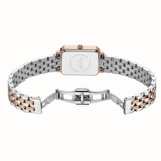 Régler Élégance Steel Bi-Colour Silver\Rose Gold - Pearl - RéglerRW2115430J