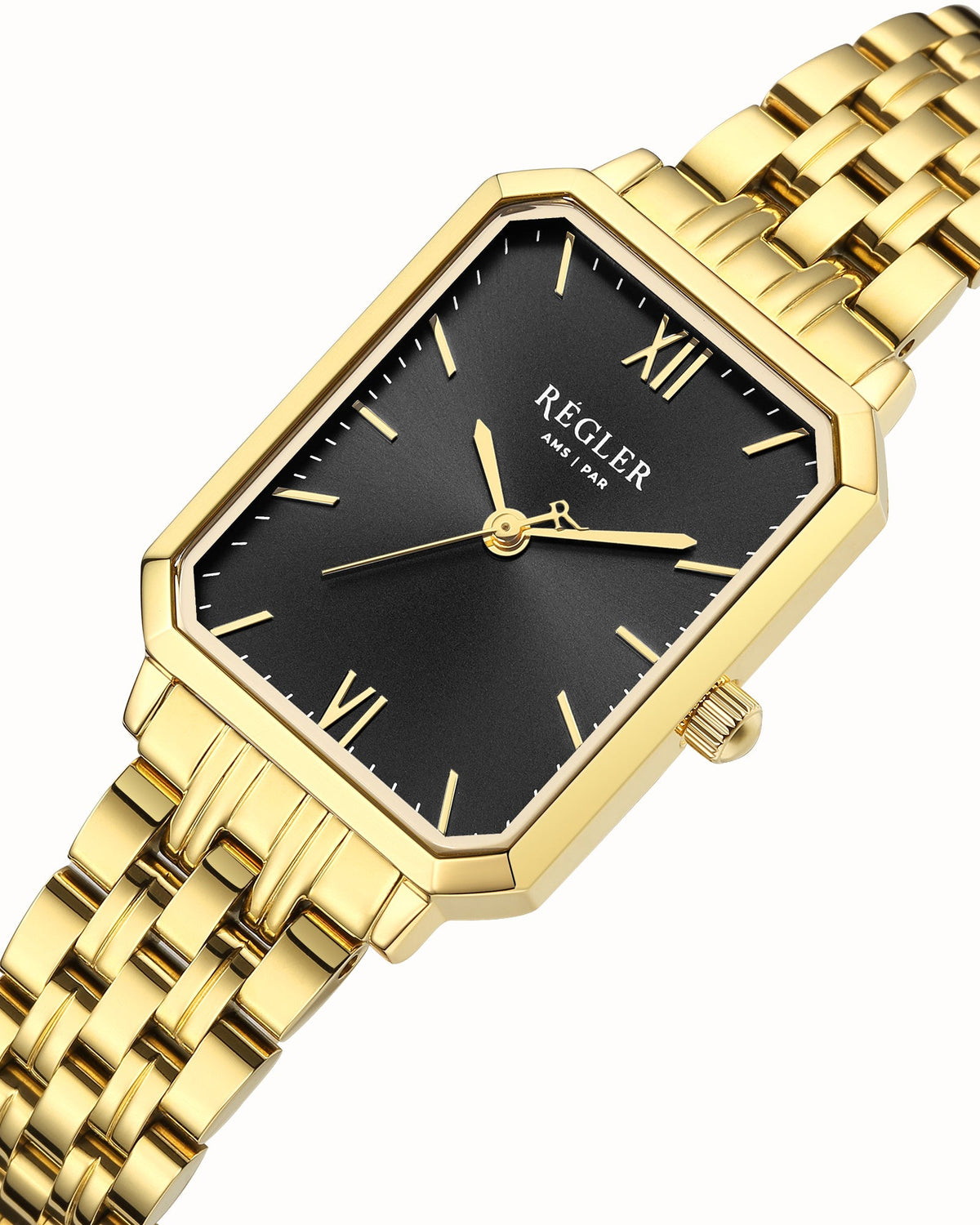 Régler Élégance Steel Gold - Black - RéglerRW2121130J