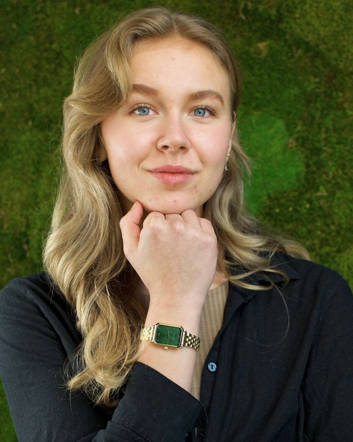 Régler Élégance Steel Gold - Green - RéglerRW2141130J