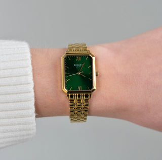Régler Élégance Steel Gold - Green - RéglerRW2141130J