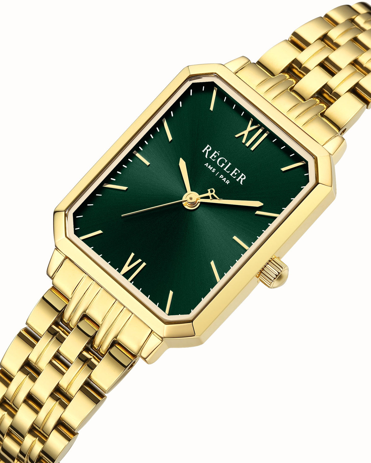 Régler Élégance Steel Gold - Green - Régler RW2141130J