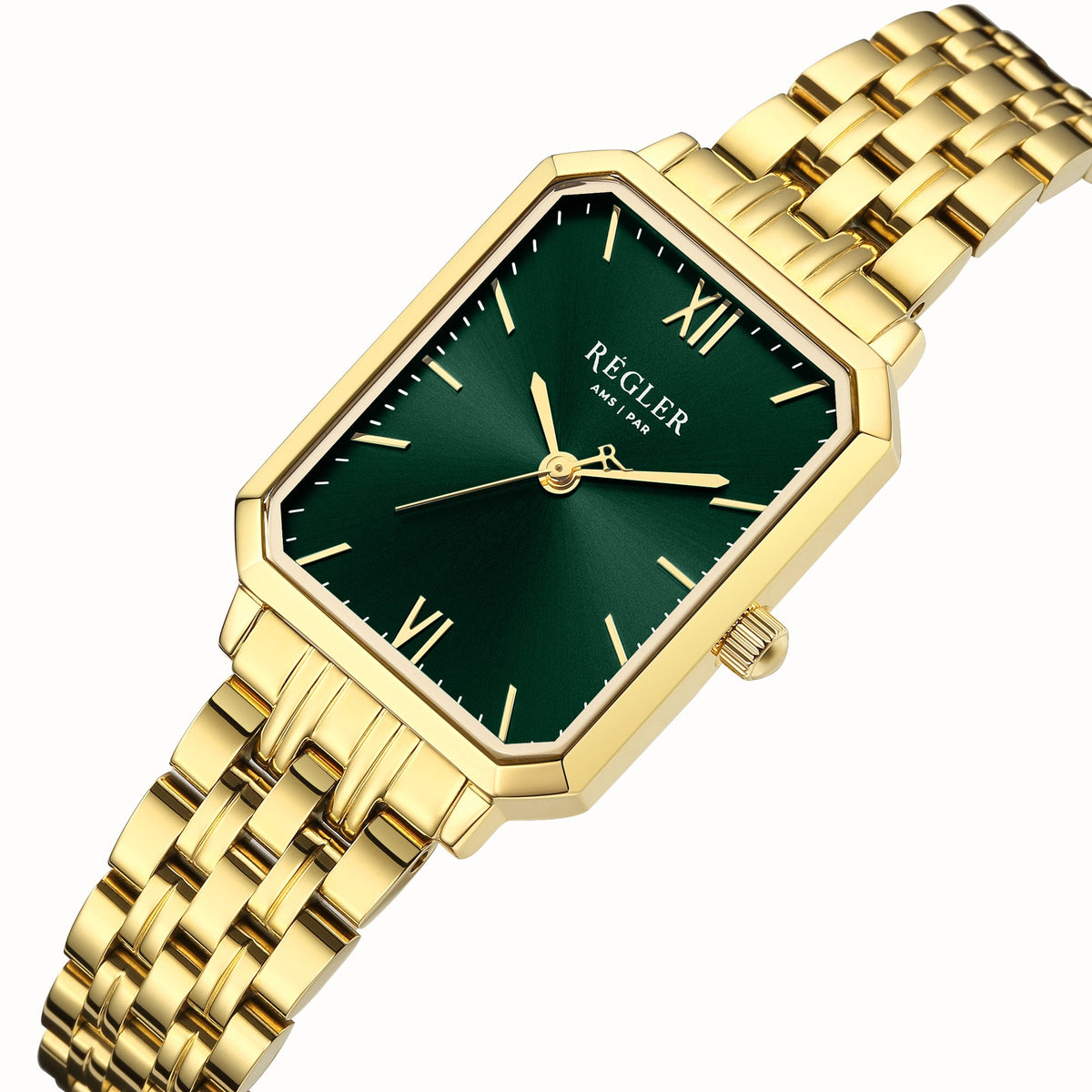 Régler Élégance Steel Gold - Green - Régler RW2141130J