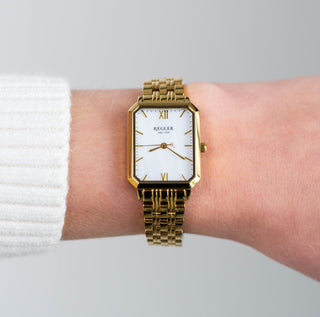 Régler Élégance Steel Gold - Pearl - RéglerRW2111130J