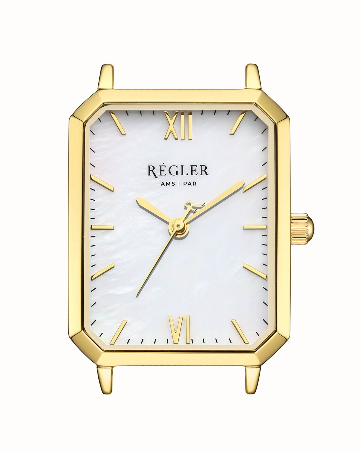 Régler Élégance Watch Case Gold - Pearl - RéglerRW211130J