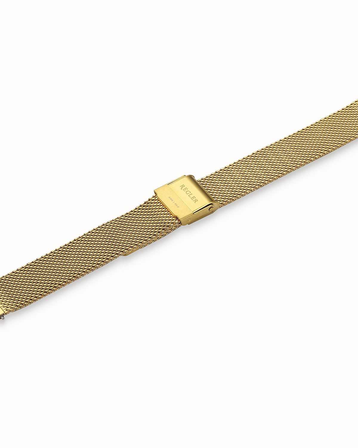 Régler Élégance Watch Strap Mesh Gold - RéglerRW30122