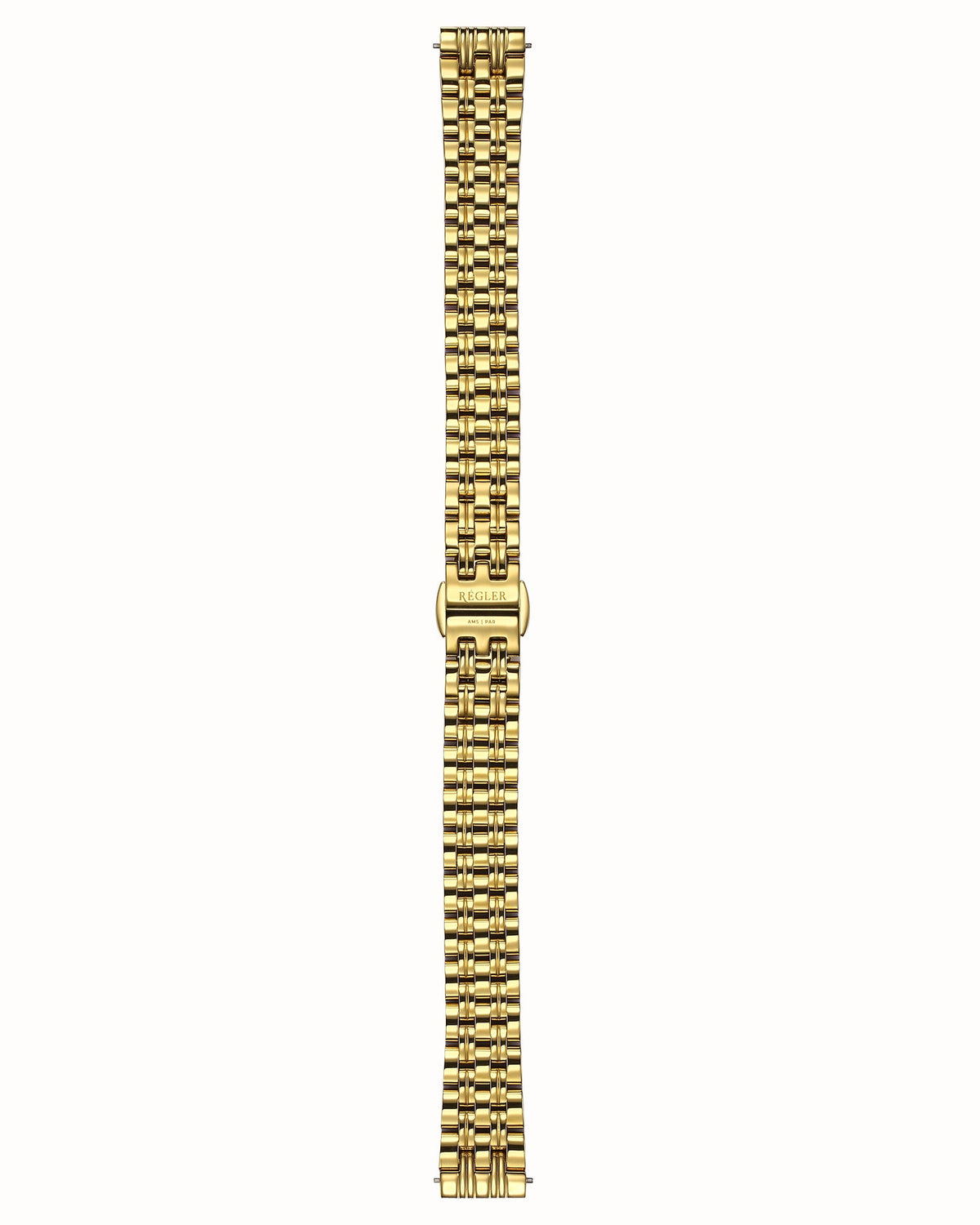 Régler Élégance Watch Strap Steel Gold - RéglerRW30112