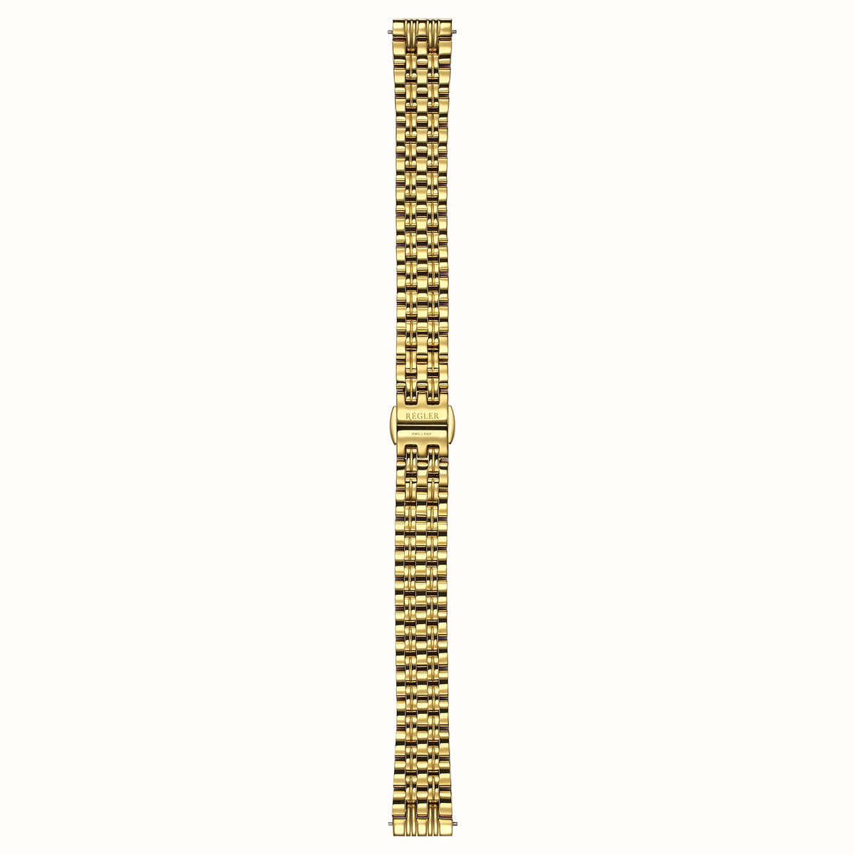 Régler Élégance Watch Strap Steel Gold - RéglerRW30112