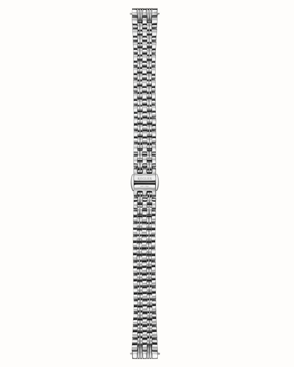 Régler Élégance Watch Strap Steel Silver - RéglerRW30212