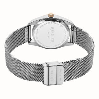 Régler Infinité Mesh Silver\Rose Gold - Pearl - RéglerRW1212534J