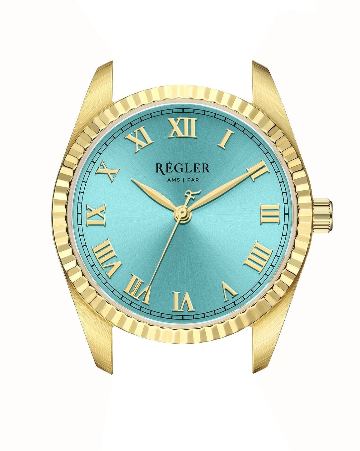 Régler Infinité Special Edition Watch Case Gold - Icy Blue - Régler