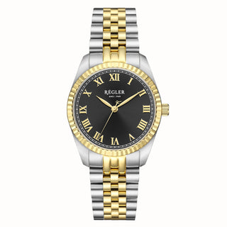 Régler Infinité Steel Bi-Colour Silver\Gold - Black - RéglerRW1124334J