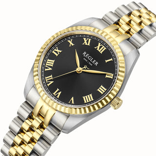 Régler Infinité Steel Bi-Colour Silver\Gold - Black - RéglerRW1124334J