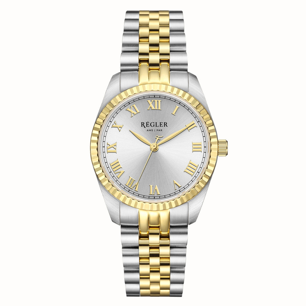 Régler Infinité Steel Bi-Colour Silver\Gold Silver