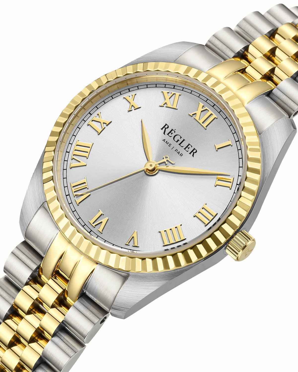 Régler Infinité Steel Bi-Colour Silver\Gold - Silver - RéglerRW1134234J