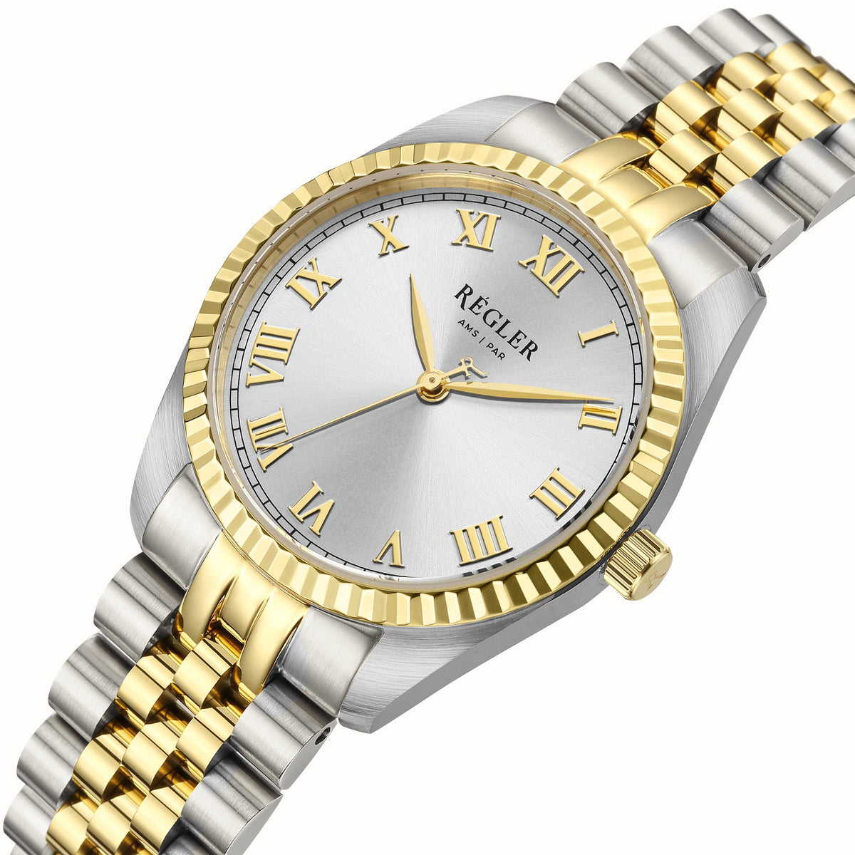 Régler Infinité Steel Bi-Colour Silver\Gold - Silver - RéglerRW1134234J