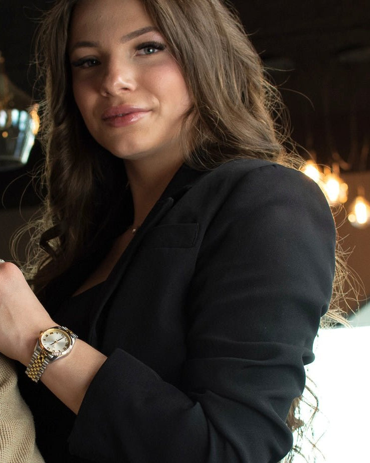 Régler Infinité Steel Bi - Colour Silver\Gold - Silver - RéglerRW1134234J
