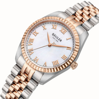 Régler Infinité Steel Bi-Colour Silver\Rose Gold - Pearl - RéglerRW1115234J