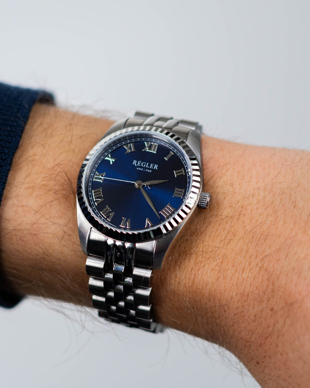 Régler Infinité Steel Silver - Blue - Régler