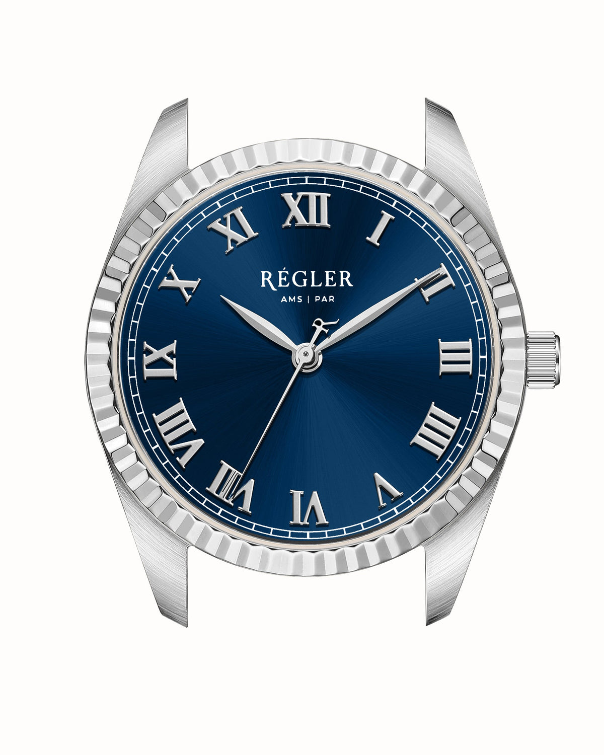Régler Infinité Watch Case Silver - Blue - RéglerRW152234J