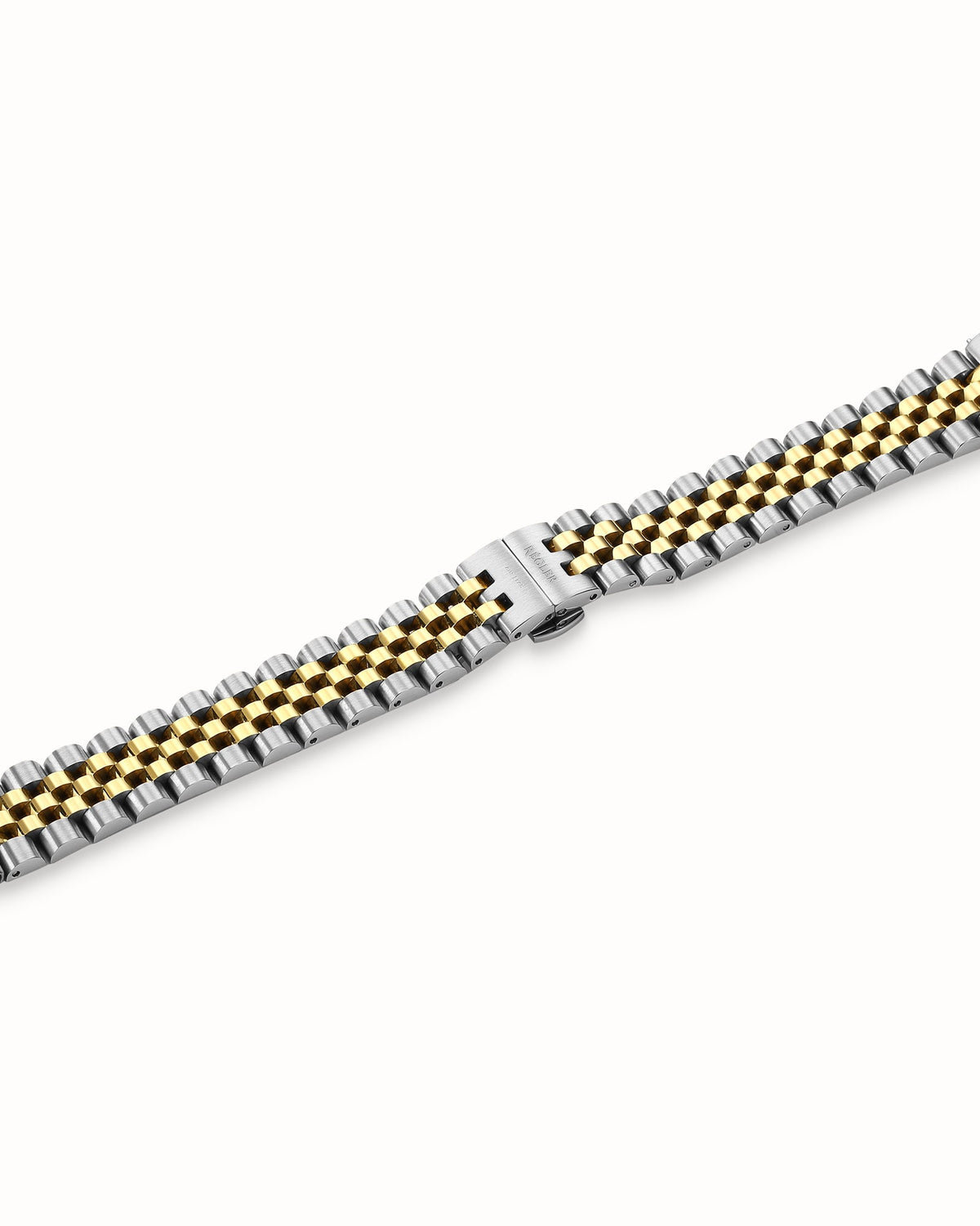 Régler Infinité Watch Strap Steel Bi-Colour Silver\Gold - RéglerRW34311