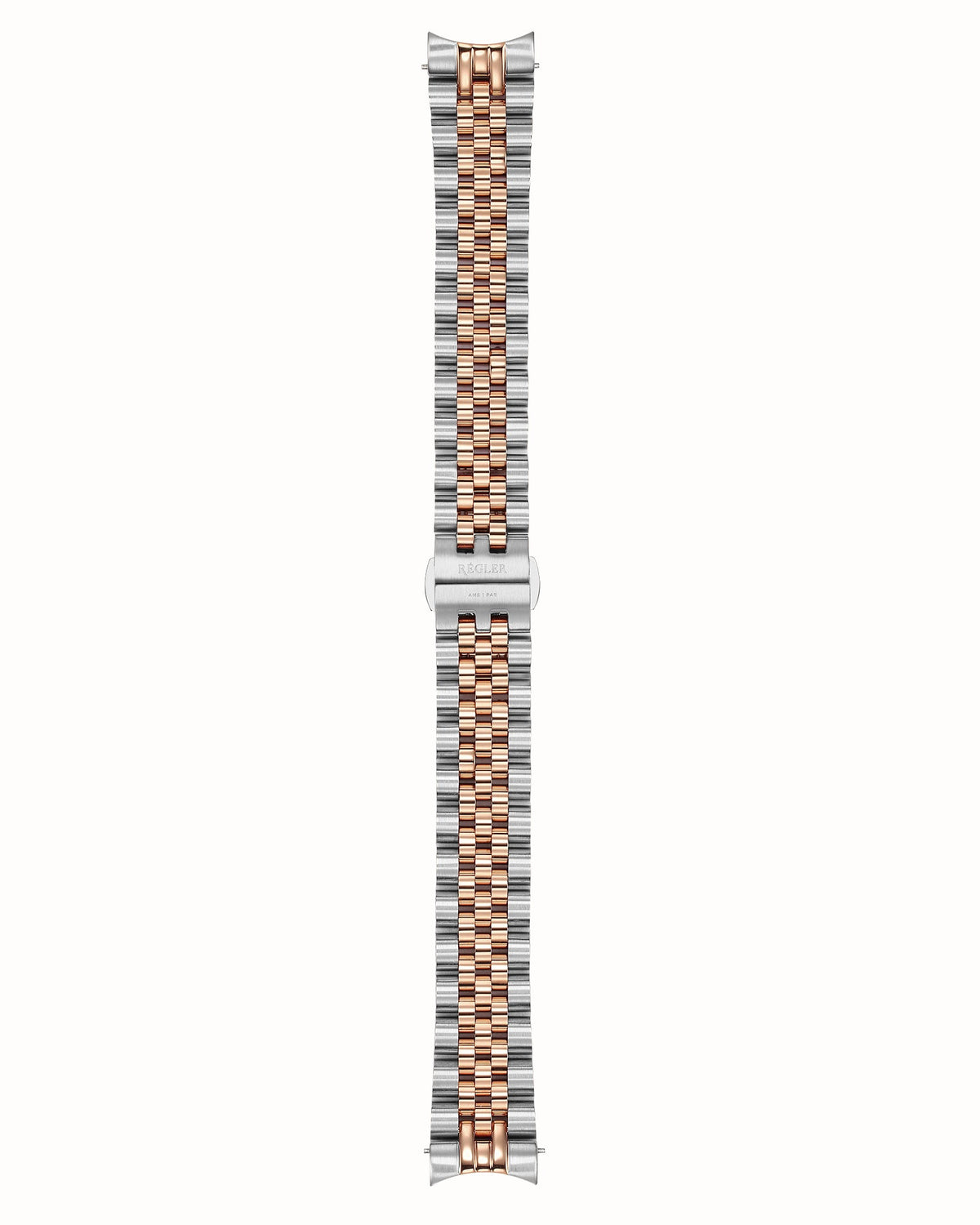 Régler Infinité Watch Strap Steel Bi-Colour Silver\Rose Gold - RéglerRW34511