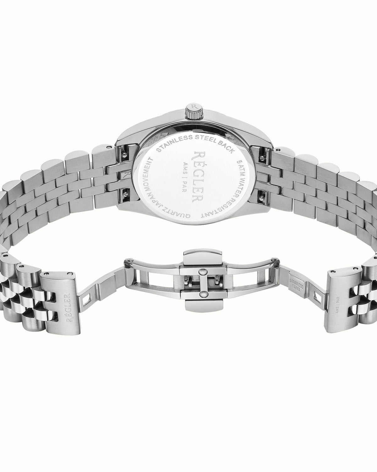 Régler Infinité Watch Strap Steel Silver - RéglerRW34211
