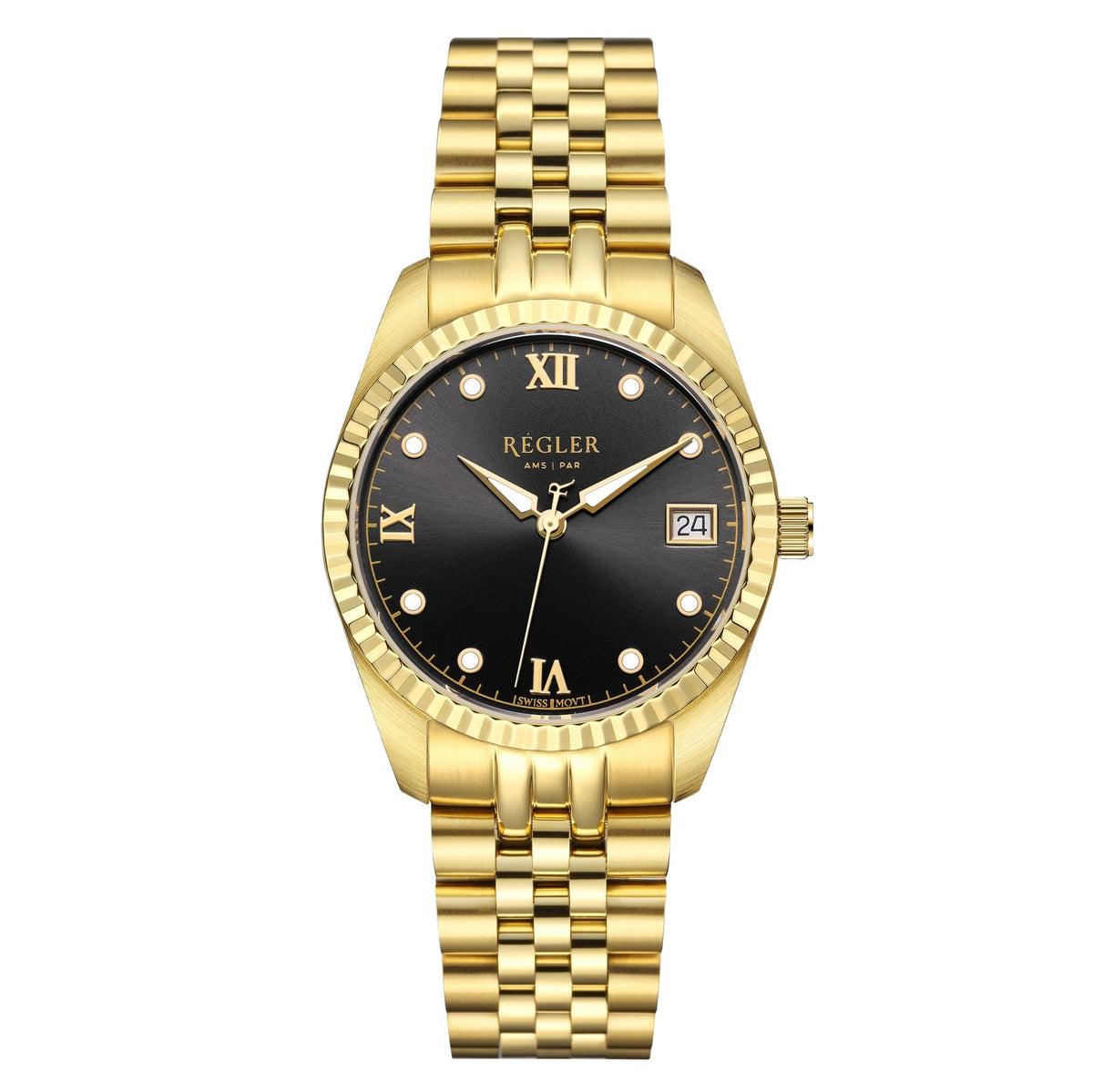 Régler Liberté Steel Gold - Black - RéglerRW421134S