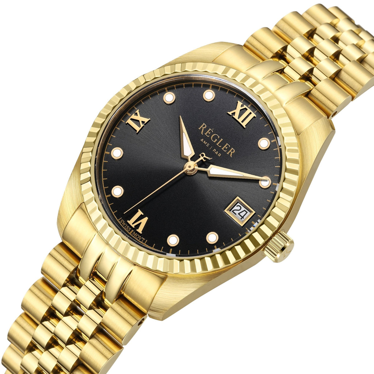 Régler Liberté Steel Gold - Black - RéglerRW421134S