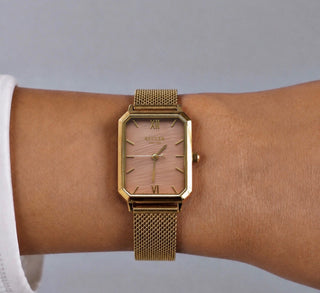 Régler Élégance Special Edition Mesh Goud - Mokka Bruin