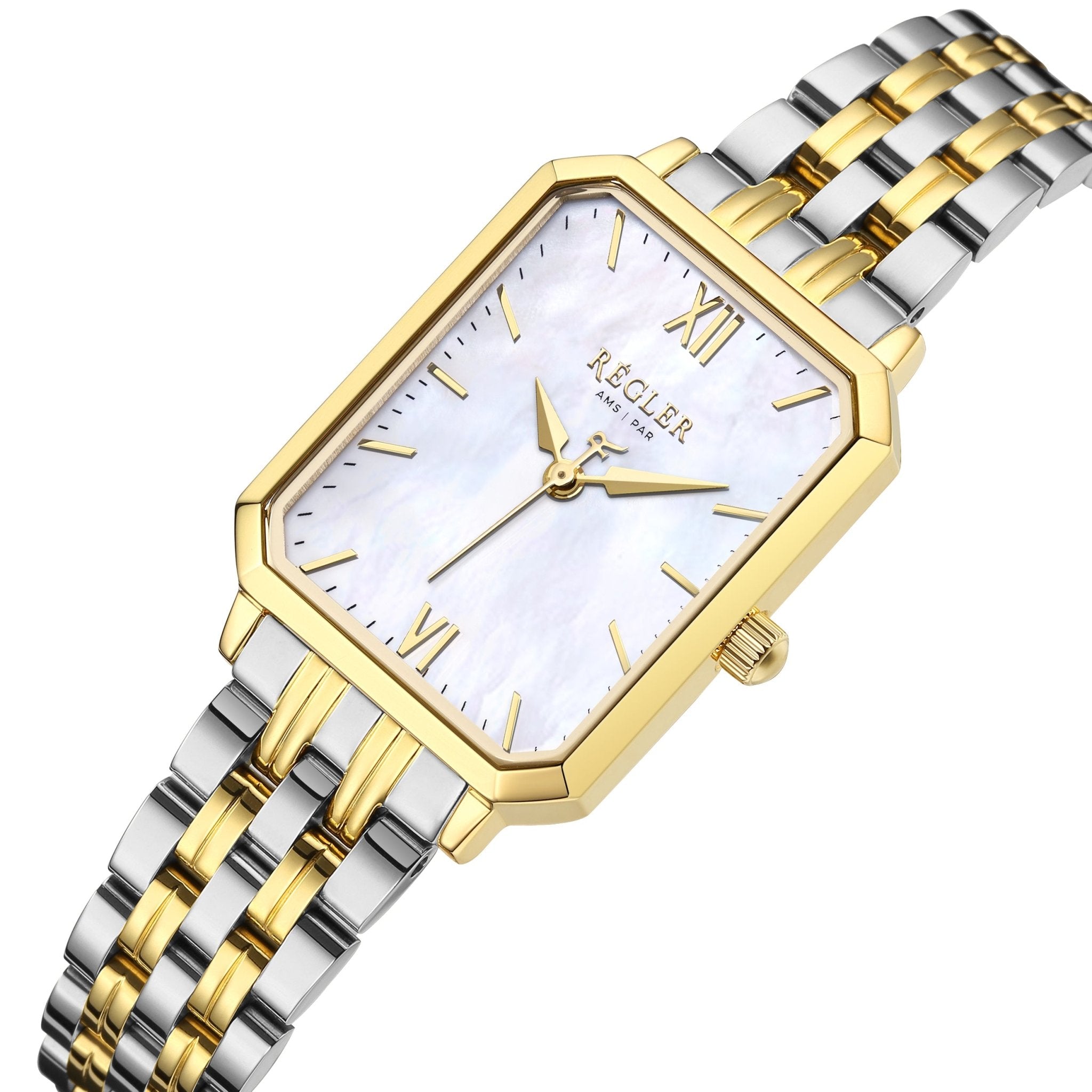 Élégance Pearl Edition Gold & Silver - Pearl White - RéglerRW2114130J