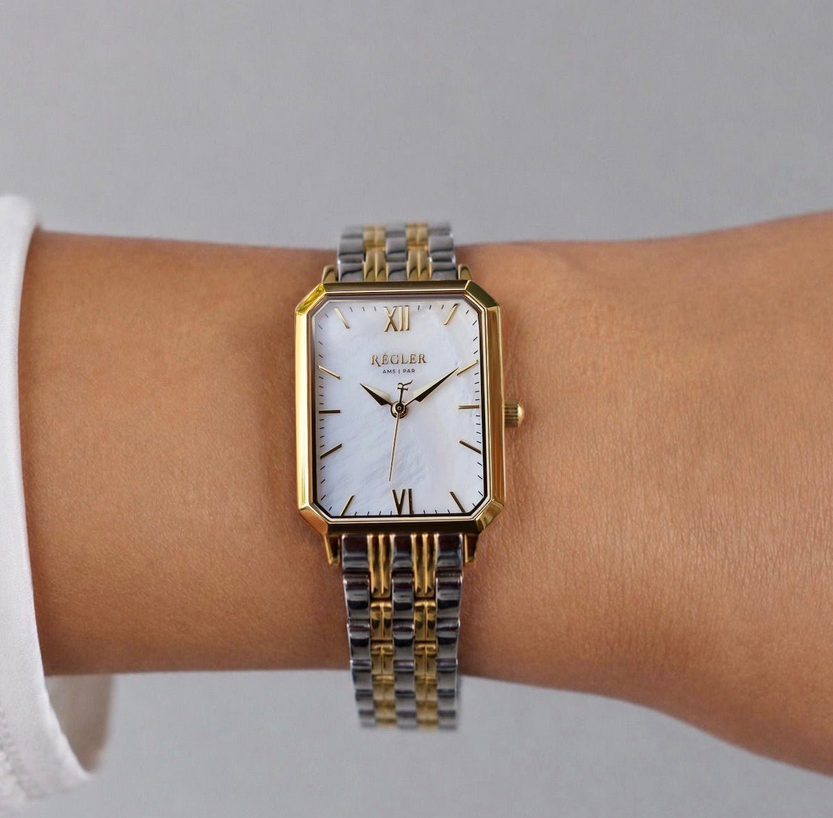 Élégance Pearl Edition Gold & Silver - Pearl White - RéglerRW2114130J