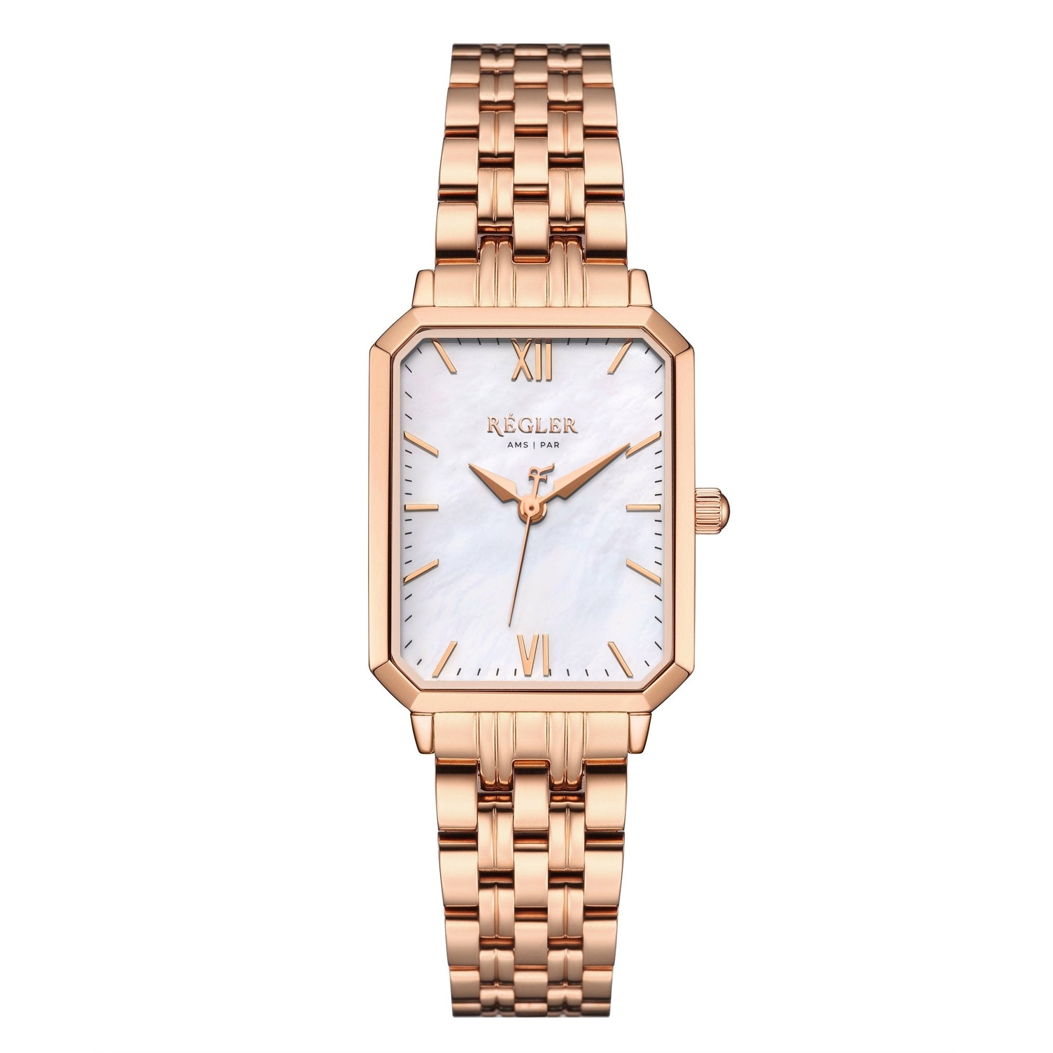 Élégance Rose Gold - Pearl White - RéglerRW2113430J