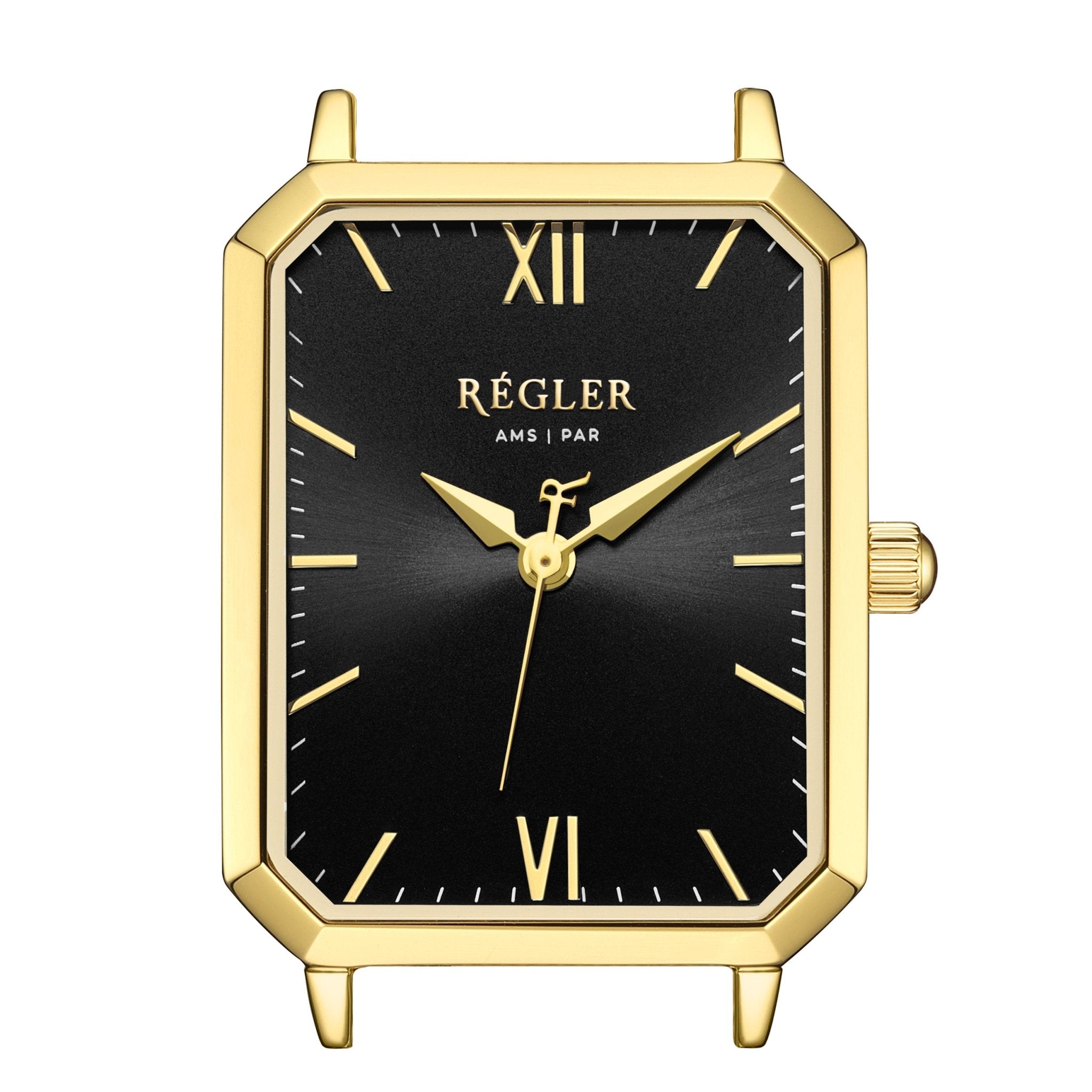 Élégance Watch Case Gold - Black - RéglerRW221130J