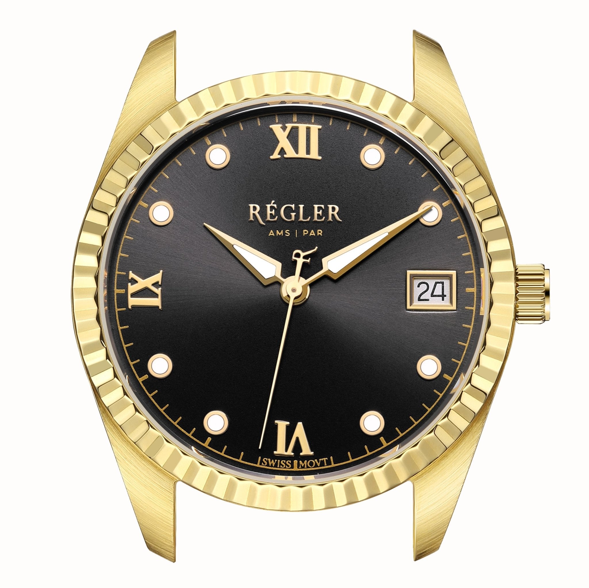 Liberté Watch Case Gold - Black - RéglerRWC421134S