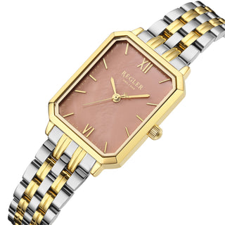 Régler Élégance Special Edition Bicolor Steel Silver/Gold - Mocha Brown - RéglerRW2164130J