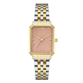 Régler Élégance Special Edition Bicolor Steel Silver/Gold - Mocha Brown - RéglerRW2164130J